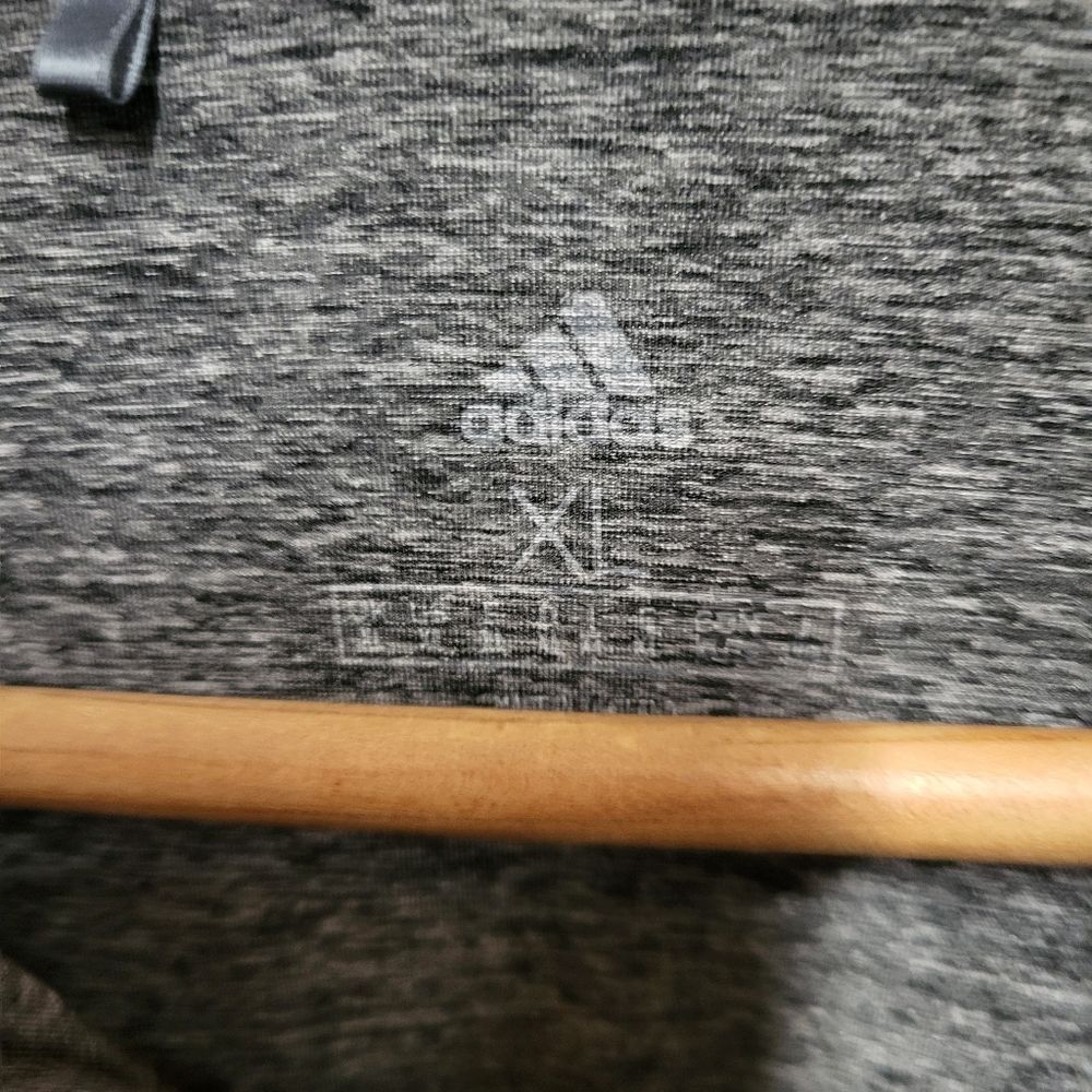 Adidas Men's Grey White Polo Shirt Size Xlg - Picture 2 of 5